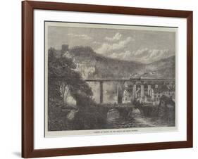 Viaduct at Brecon, on the Brecon and Neath Railway-null-Framed Giclee Print