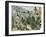 Viaduct at L'Estaque (Le Viaduct a L'Estaque) 1882-Paul Cézanne-Framed Giclee Print