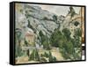 Viaduct at L'Estaque (Le Viaduct a L'Estaque) 1882-Paul Cézanne-Framed Stretched Canvas
