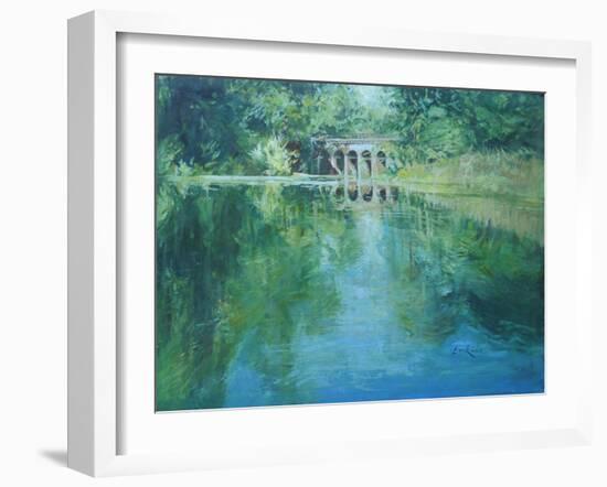 Viaduct Hampstead Heath-John Erskine-Framed Giclee Print