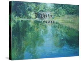 Viaduct Hampstead Heath-John Erskine-Stretched Canvas