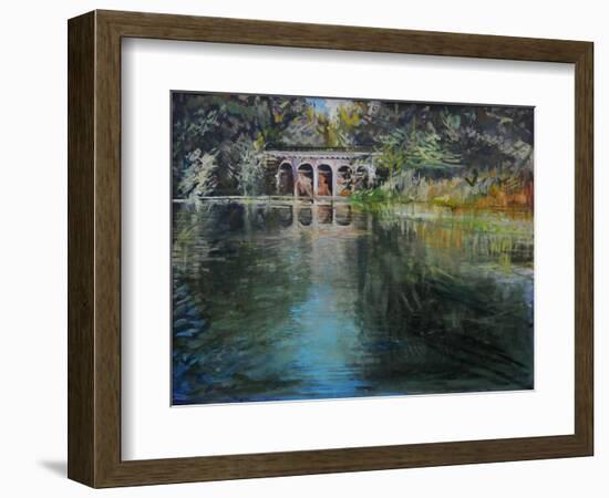 Viaduct Hampstead Heath-John Erskine-Framed Giclee Print