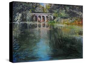 Viaduct Hampstead Heath-John Erskine-Stretched Canvas