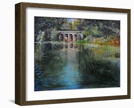 Viaduct Hampstead Heath-John Erskine-Framed Giclee Print