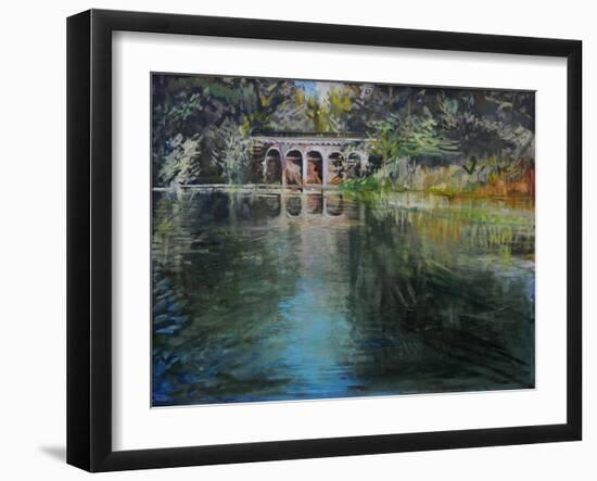 Viaduct Hampstead Heath-John Erskine-Framed Giclee Print