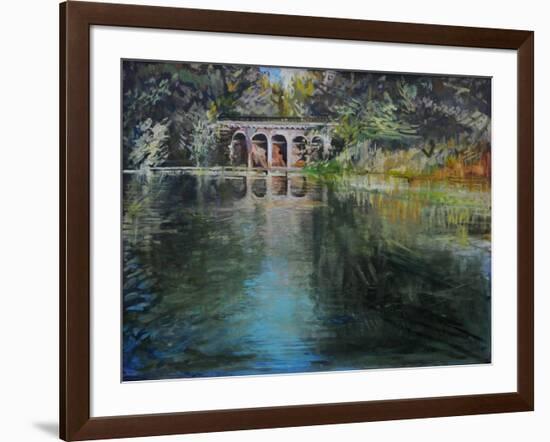 Viaduct Hampstead Heath-John Erskine-Framed Giclee Print