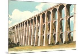 Viaduct in Chaumont, France-null-Mounted Premium Giclee Print