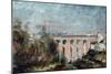 Viaduct of Castelviel in Albi-Henri de Toulouse-Lautrec-Mounted Art Print