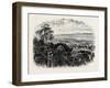 Viaduct on the Lyons Railway, Fontainebleau, France, 19th Century-null-Framed Giclee Print