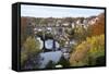 Viaduct over the River Nidd at Knaresborough-Mark Sunderland-Framed Stretched Canvas