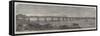 Viaduct over the Taptee, Near Surat, for the Bombay, Baroda, and Central India Railway-null-Framed Stretched Canvas