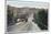 Viaduct View of Center Street - Pocatello, ID-Lantern Press-Mounted Art Print