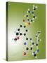 Viagra Drug Molecule-Miriam Maslo-Stretched Canvas