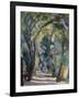 Viale Di Villa Borghese, 1912-1913-Armando Spadini-Framed Giclee Print