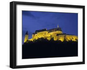 Vianden Castle, Vianden, Luxembourg-Gavin Hellier-Framed Photographic Print