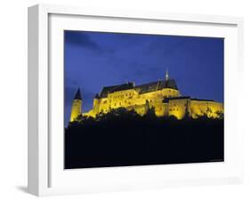 Vianden Castle, Vianden, Luxembourg-Gavin Hellier-Framed Photographic Print