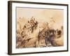 Vianden in Moonlight-Victor Hugo-Framed Giclee Print