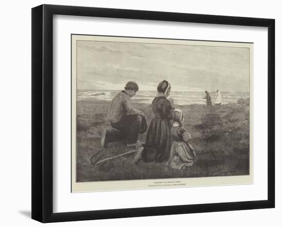 Viaticum, from the Picture in the Royal Academy Exhibition-Julius Mandes Price-Framed Giclee Print