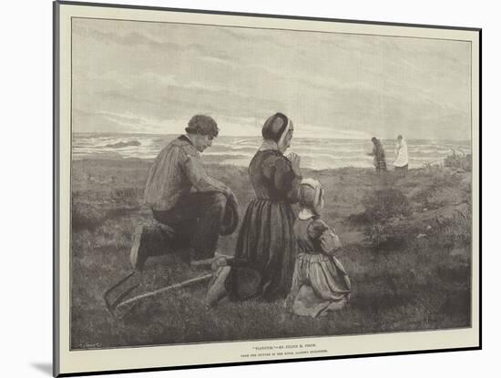 Viaticum, from the Picture in the Royal Academy Exhibition-Julius Mandes Price-Mounted Giclee Print