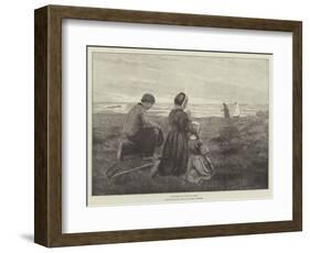 Viaticum, from the Picture in the Royal Academy Exhibition-Julius Mandes Price-Framed Giclee Print