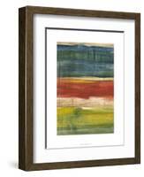 Vibrant Abstract I-Ethan Harper-Framed Art Print