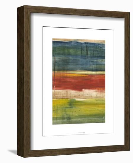 Vibrant Abstract I-Ethan Harper-Framed Art Print