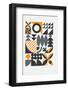 Vibrant Bauhaus Collection #3-jay stanley-Framed Photographic Print