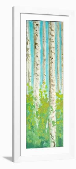 Vibrant Birchwood I-Walt Johnson-Framed Art Print
