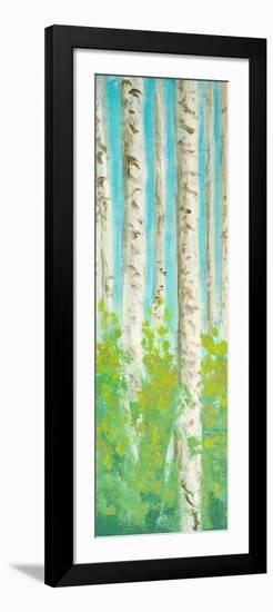 Vibrant Birchwood I-Walt Johnson-Framed Art Print