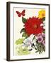 Vibrant Blossoms-Devon Ross-Framed Art Print