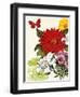 Vibrant Blossoms-Devon Ross-Framed Art Print