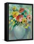 Vibrant Bouquet-Silvia Vassileva-Framed Stretched Canvas