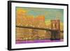 Vibrant City 1-Christopher James-Framed Art Print