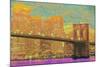 Vibrant City 1-Christopher James-Mounted Art Print