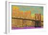 Vibrant City 1-Christopher James-Framed Art Print