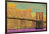 Vibrant City 1-Christopher James-Framed Art Print