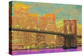 Vibrant City 1-Christopher James-Stretched Canvas