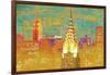 Vibrant City 2-Christopher James-Framed Art Print