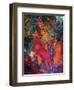 Vibrant Crackle Tree-Ruth Palmer-Framed Art Print