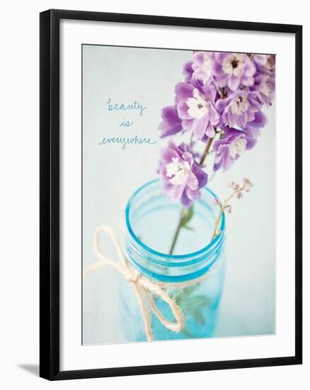 Vibrant Floral Setting 1-Susannah Tucker-Framed Art Print