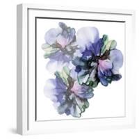 Vibrant Floral Trio-Emma Catherine Debs-Framed Art Print