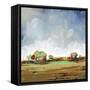 Vibrant Horizon I-Kari Taylor-Framed Stretched Canvas