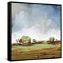 Vibrant Horizon I-Kari Taylor-Framed Stretched Canvas