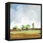 Vibrant Horizon III-Kari Taylor-Framed Stretched Canvas