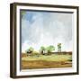 Vibrant Horizon III-Kari Taylor-Framed Giclee Print