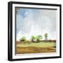 Vibrant Horizon III-Kari Taylor-Framed Giclee Print