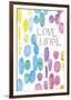 Vibrant - Love More-Pete Kelly-Framed Giclee Print