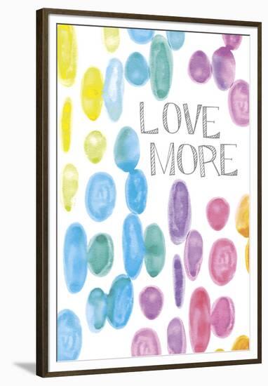 Vibrant - Love More-Pete Kelly-Framed Giclee Print