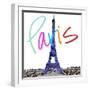 Vibrant Paris-Nicholas Biscardi-Framed Art Print