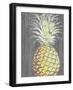 Vibrant Pineapple Splendor II-Studio W-Framed Art Print